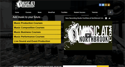 Desktop Screenshot of musicatnorthbrook.co.uk
